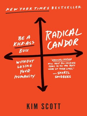 cover image of Radical Candor--Be a Kick-Ass Boss Without Losing Your Humanity